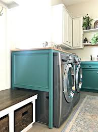Easy Over Washer And Dryer Diy Laundry Table Abbotts At Home In 2020 Diy Laundry Laundry Table Woodworking Plans Diy
