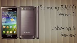 Samsung S8600 Wave 3 Phone Unboxing ...
