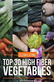 Top 30 High Fiber Vegetables You Should Eat Lists High Fiber Vegetables Fiber Rich Vegetables High Fiber Diet
