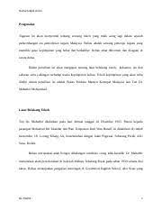 Mahathir mohamad discusses the possibility of a cabinet reshuffle, pakatan harapan's election promises and the race Dr Mahathir Latar Belakang Tun Dr Mahathir Bin Mohamad Yang Juga Digelar Sebagai Dr M Dan Nama Penanya Che Det Dilahirkan Pada 20 Disember 1925 Di Course Hero