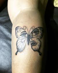 Small butterflies on thigh tattoo. 183 Sexiest Butterfly Tattoo Designs In 2021