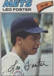 1977 Topps #458 Leo Foster New York Mets Baseball Card VG/EX