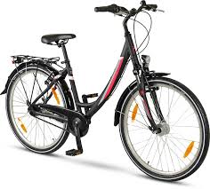 Pegasus Avanti 7 Gang 26 Zoll Damen Madchen Fahrrad City Tour Schwarz Pink 2020 Ebay