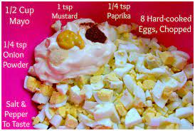 Easy Egg Salad Recipe Miss Frugal Mommy Egg Salad Recipe Easy Easy Egg Salad Easy Salad Recipes