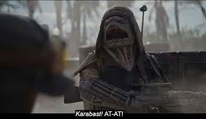 Star wars rebels chopper & the ghost confirmed in rogue one. Thought It Was Pretty Cool To Hear This Rebel Soldier Yelling Karabast In Rogue One When They See The Incoming At At Starwarsrebels