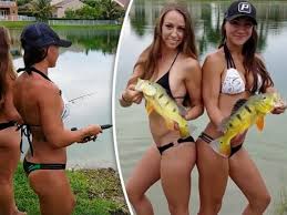What fish? Viewers obsessed with fitness babes angling video – have a  guess why - Daily Star