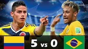 Se viene un partido más que interesante por la copa américa, donde colombia precisa del triunfo para así asegurar su pase a los cuartos de final. Colombia 5 Vs Brasil 0 Amistoso Internacional 2017 Parodia Eliminatorias Brujo Fx Youtube