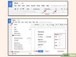 Creating a google doc 1. 3 Ways To Create A Header In Mla Format Wikihow