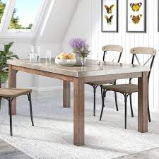 Amazon's choice for modern stainless steel dining table. 40 Dining Table Dining Table Dining Room Table Steel Dining Table