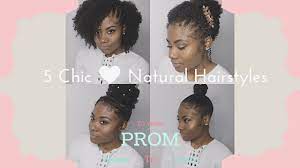 Hello Lovelies Prom Is Here I Have Put Together 5 Different Hairstyles For Naturall Curly Hair Styles Naturally Chic Hairstyles Natural Wedding Hairstyles