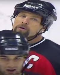 Scott Stevens could be absolutely frightening. One of the most infamous  moments of his career came when he destroyed Paul Kariya with a hit that  left the hockey world stunned. On the