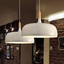 In a dining room, a beautiful chandelier will create a sense of class and formality, even if the furniture in the space isn't exactly formal. Lukloy Wood Modern Kitchen Pendant Lights Led Kitchen Lights Led Lamp Hanging Lamp Ceiling Lamps Living Room Lighting Fixtures Pendant Lights Aliexpress