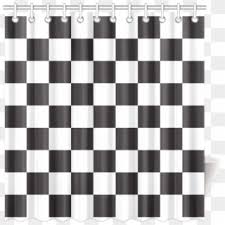Did you scroll all this way to get facts about mid century modern curtains? Checkerboard Black And White Squares Shower Curtain Checkered Pattern Hd Png Download 800x800 2558393 Pngfind