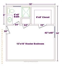 Master Bedroom 12x16 Floor Plan With 6x8 Bath And Walk In Closet Home Decor Designs 2018 2019 Master Suite Floor Plan Master Bedroom Plans Bedroom Floor Plans