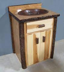 20 beautiful bathroom vanity ideas you're going to love. Log Bathroom Cabin Furniture Generation Log Furniture
