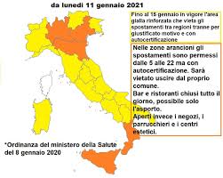 Sul tavolo del governo con i capi delegazione le norme a partire dal 16 gennaio. Zona Gialla E Arancione Le Regole In Vigore Dall 11 Gennaio 2021 E Le Faq Del Governo Sugli Spostamenti