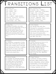 Transition words online worksheet for grade 6. Teaching Paragraph Writing Transitions The Teacher Next Door
