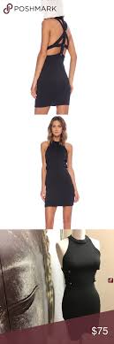 Asilio Black Fall To Pieces Crisscross Back Dress Dresses Fashion Clothes Design