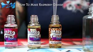 How To Make Your Own Raspberry Danish E Liquid Vapewild Diy