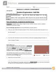 We additionally provide variant types and as a consequence type of the books to browse. Activity B Measuring Half Life Get The Gizmo Ready Click Reset Select Isotope A Course Hero