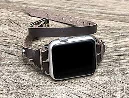 One of the better design touches of the apple watch, since the very first watches started shipping, has been the method for switching watch bands. Amazon Com Silver Jewelry Dark Brown Leather Bracelet For Apple Watch 38mm 40mm 42mm 44mm Series 6 5 4 3 2 1 Iwatch Band Handmade Double Wrap Apple Watch Band Adjustable Size Apple Watch Bracelet Handmade