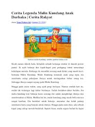 We did not find results for: Gambar Cerita Rakyat Malin Kundang