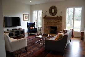 Check spelling or type a new query. Splitting Up Tv And Fireplace For Lovelier Focal Point Furniture Arrangement Isn T B Livingroom Layout Furniture Placement Living Room Rectangular Living Room