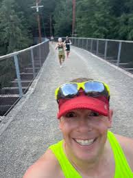 Completing the Coeur d'Alene Marathon in Idaho as Part of the 50 State  Challenge