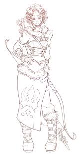 Oc Wakfu Svenhild Osvaldottir In 2020 Concept Art Drawing Game Concept Art Fantasy Character Design