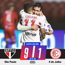 A partida vale o confronto de volta da competição, até então com o 4 de julho com vantagem do empate para passar de fase. Maciel Sao Paulo Macielsaopaulo Twitter