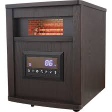 Konwin Infrared Quartz Heater Wood Cabinet 4 Elements The Home Depot Canada