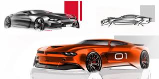 Muscle Cars Pt 1 On Behance Muscle Cars Concept Car Design Cars