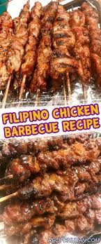 Filipino Chicken Barbecue Recipe Recipe Ni Juan En 2020 Recettes De Cuisine Manger Sainement Recette Recette