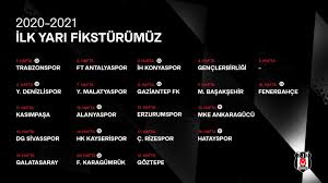 Yılı nedeniyle 12 farklı ülkede yapılacak olan euro 2020 avrupa şampiyonası'nda fikstür de belli oldu. Iste Besiktas In Super Lig 2020 2021 Sezonu Ilk Yari Fiksturu Fotomac