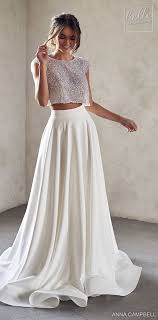 Anna Campbell 2020 Belle The Magazine In 2020 Anna Campbell Wedding Dress Crop Top Wedding Dress Top Wedding Dresses