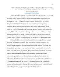 PDF) Desk and Derrick: How the Women's Petroleum Industry Club Helped  Envision Oil's Technocratic Future