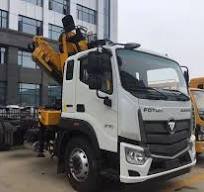 Foton Auman 4X2 Truck Mounted Crane 6.3 Ton Folding Arm Crane for Sale  Crane Truck for Sale in Philippines