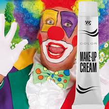 Clown Schminke Weiss Fasching Karenval Kinderschminken Zirkus Geburstag Make Up Eur 2 95 Picclick De