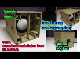 2 1/8 in w x 2 1/8 in h x 5/8 in d. Cara Membuat Miniatur Box Planar Youtube