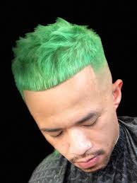 Neverland In 2020 Green Hair Men Men Hair Color Short Hair For Boys