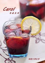 carol 自在生活 蜂蜜水果紅酒 alcoholic drinks glassware drinks