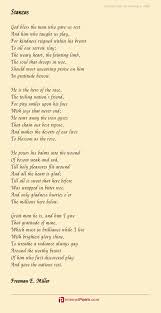It has a specific rhyme scheme of abab. Stanzas Poem Rhyme Scheme