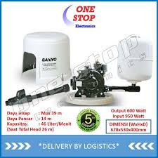 Harga pajero kabel pompa submersible 50 meter nyy 3 x 2.5 mm york shimizu. Jual Garansi Resmi Sanyo Pdh 605jp Pompa Air Jet Pump Sumur Dalam Otomatis Pdh605jp Pd H605jp Terbaru Juli 2021 Blibli