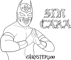 Rey mysterio coloring pages related posts: Download Wwe Sin Cara And Rey Mysterio Coloring Pages Printable Imagenes De Luchadores Para Colorear Png Image With No Background Pngkey Com