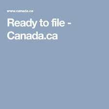 Ready To File Canada Ca Ready Filing Goods And Service Tax