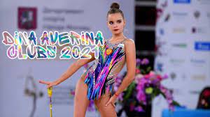 Dina averina stepped up the difficulty rating to take her third consecutive clubs world title at the #rhythmic #gymnastics world championships in baku. Dina Averina Music Clubs 2021 Exact Cut Youtube