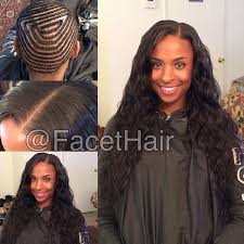4 box braids without weave cuffed ends box braids with weave are sealed in with heat. Deep Wave Weave With Leave Out Novocom Top