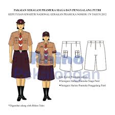 Permisi, kalau boleh saya mau minta foto atau link untuk sk kwarnas 058 thn. Seragam Pramuka Penggalang Putri Blog Materi Pramuka