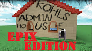 In order to make an admin script, you need to create a server script, place it preferably in serverscriptservice, and then make it listen for chat messages. 16 Kohls Admin House Epix Edition Roblox Roblox Admin Game Store