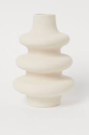 Large Ceramic Vase Light Beige Home All H M Gb Large Ceramic Vase Ceramic Vase Vase With Lights